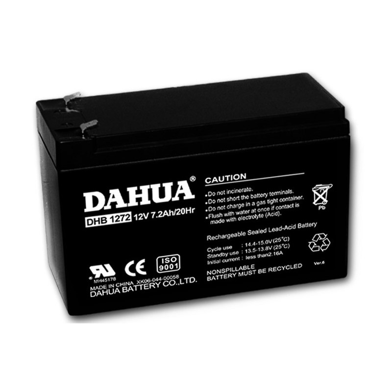 SEALED LEAD ACID BATTERY 12V7.2AH