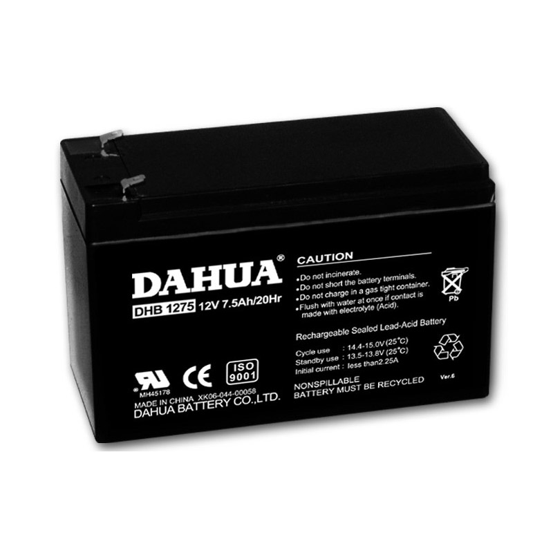 SEALED LEAD ACID BATTERY 12V7.5AH